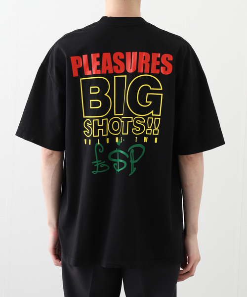 セール】【PLEASURES*Lee】 Scratch Perry S/S TEE P25SP06 4（T