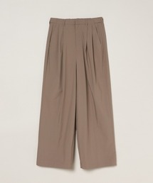 three dots（スリードッツ）の「ストレッチタイプライター タックワイドパンツ（その他パンツ）」