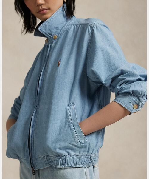 Polo Ralph Lauren コットンシャンブレー ウインドブレーカー セール】コットン シャンブレー ウィンドブレーカー（その他