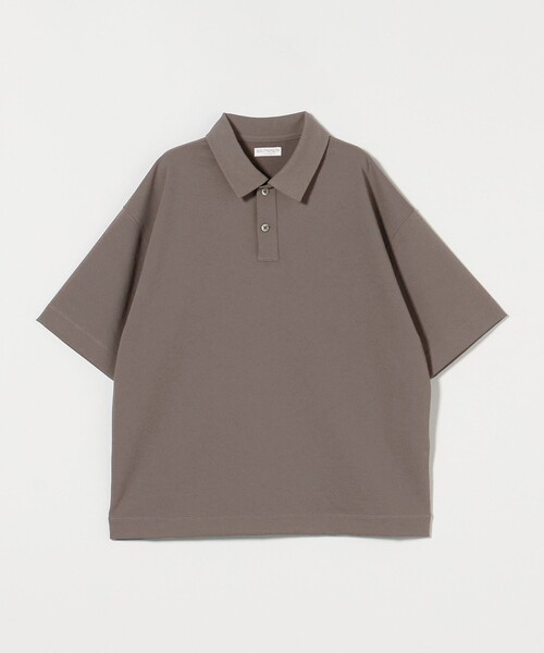 BEAUTY&YOUTH UNITED ARROWS（ビューティーアンドユースユナイテッドアローズ）の「Air Dobby ワイドテーパード ポロシャツ -ヨコストレッチ 吸水速乾性-（ポロシャツ・メンズ・ライトグレー/ブラック/グレー・M/XL/S/L）」の20枚目の写真