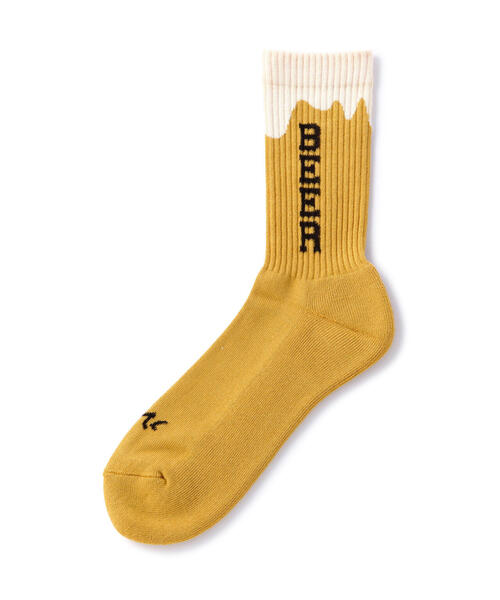 ROSTER SOX(ロスターソックス)の「ROSTER SOX/ロスターソックス BEER SOCKS メンズ レディース(ソックス/靴下・メンズ・イエロー・1/2)」の6枚目の写真