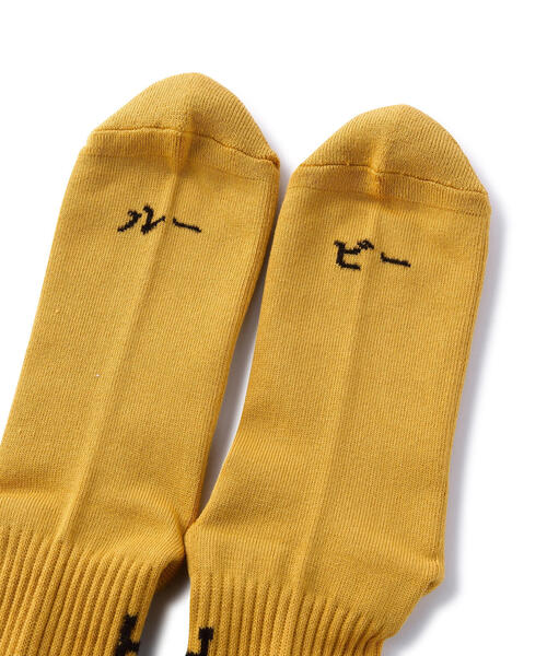 ROSTER SOX(ロスターソックス)の「ROSTER SOX/ロスターソックス BEER SOCKS メンズ レディース(ソックス/靴下・メンズ・イエロー・1/2)」の2枚目の写真
