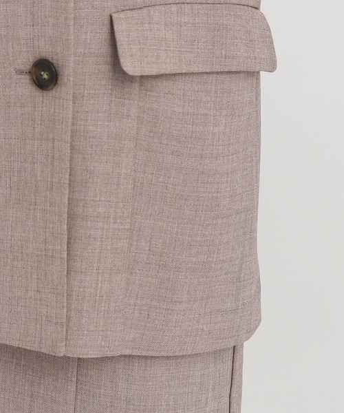 Andemiu（アンデミュウ）の「アサチョウWジャケット450916（テーラードジャケット・レディース・グレー/ブラウン/ベージュ・FREE）」の11枚目の写真