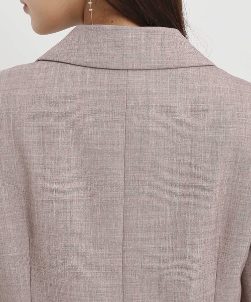 Andemiu（アンデミュウ）の「アサチョウWジャケット450916（テーラードジャケット・レディース・グレー/ブラウン/ベージュ・FREE）」の9枚目の写真