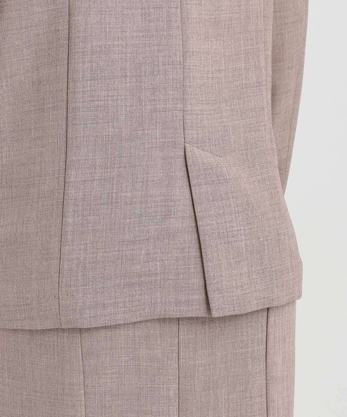 Andemiu（アンデミュウ）の「アサチョウWジャケット450916（テーラードジャケット・レディース・グレー/ブラウン/ベージュ・FREE）」の8枚目の写真