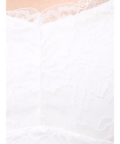 dazzlin（ダズリン）の「カップ付レースキャミソール（Tシャツ/カットソー・レディース・ブラック/オフホワイト・FREE）」の13枚目の写真