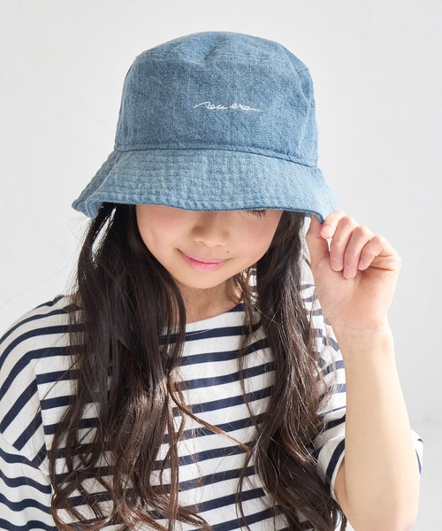 NEW ERA（ニューエラ）の「【KIDS/キッズ】【NEW ERA(R)/ニューエラ別注】BUCKET HAT/リンクコーデ（ハット・キッズ・ブラック/ブルー系その他・FREE）」の11枚目の写真