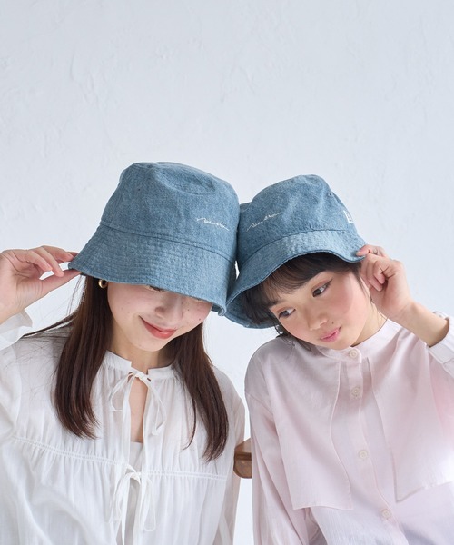 NEW ERA（ニューエラ）の「【KIDS/キッズ】【NEW ERA(R)/ニューエラ別注】BUCKET HAT/リンクコーデ（ハット・キッズ・ブラック/ブルー系その他・FREE）」の9枚目の写真
