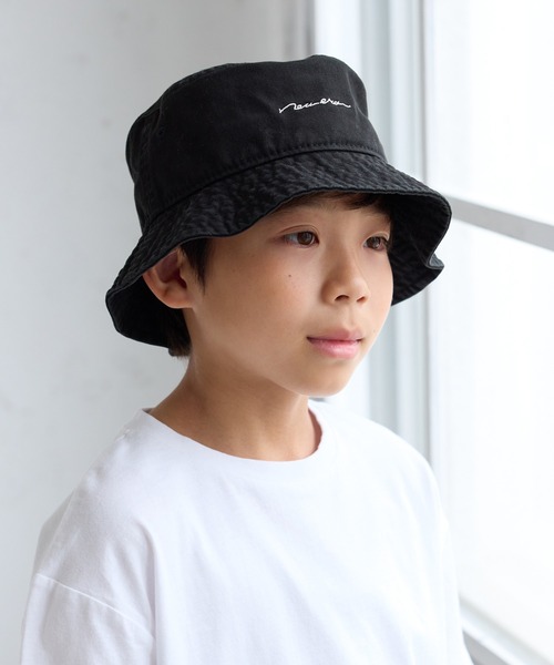 NEW ERA（ニューエラ）の「【KIDS/キッズ】【NEW ERA(R)/ニューエラ別注】BUCKET HAT/リンクコーデ（ハット・キッズ・ブラック/ブルー系その他・FREE）」の19枚目の写真