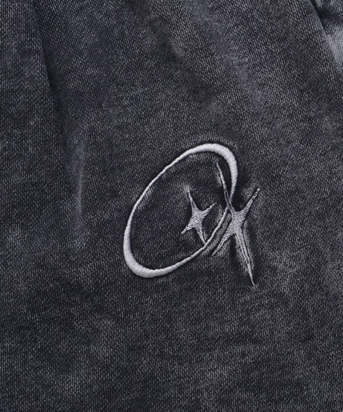 Revo.（レボ）の「グランジ加工 ワンポイント ロゴ刺繍 ダブルタック 裏毛 スウェットパンツ（スウェットパンツ・メンズ・スモークピンク/チャコール/オフホワイト/ブラウン・L/M）」の8枚目の写真