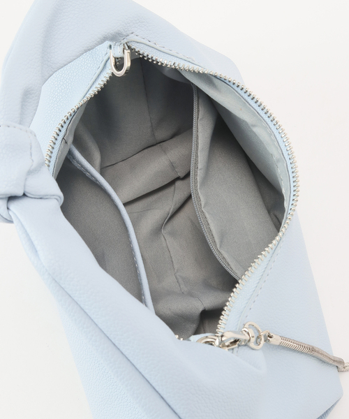 B.C STOCK(ベーセーストック)の「ノットハンドルミニバッグ(ショルダーバッグ・レディース・ブルー系その他/ブラック/ブラウン・FREE)」の7枚目の写真