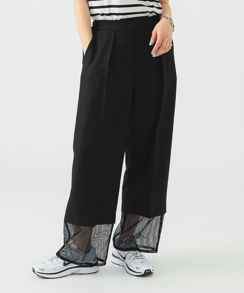 B:MING by BEAMS(ビーミングバイビームス)の「撥水 メッシュヘム パンツ(その他パンツ・レディース・ブラック/ブラウン系その他・SMALL/MEDIUM)」の8枚目の写真