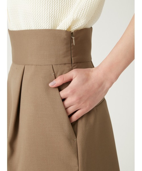 FRAY I.D（フレイアイディー）の「ツータックキュロットパンツ