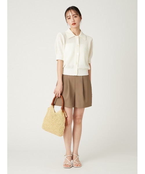 FRAY I.D（フレイアイディー）の「ツータックキュロットパンツ