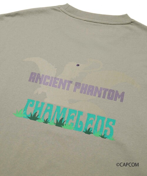 j.n.r.d(ジェー・エヌ・アール・ディー)の「【MONSTER HUNTER×j.n.r.d】オオナズチ ロングスリーブTシャツ(Tシャツ/カットソー・メンズ・チャコールグレー/カーキ・L/M/LL)」の8枚目の写真
