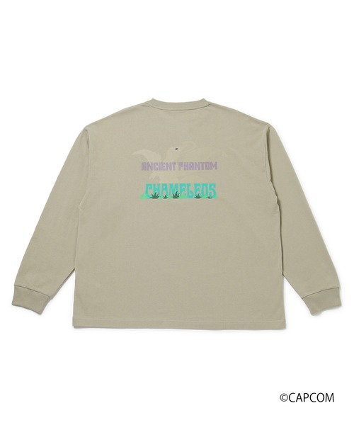 j.n.r.d(ジェー・エヌ・アール・ディー)の「【MONSTER HUNTER×j.n.r.d】オオナズチ ロングスリーブTシャツ(Tシャツ/カットソー・メンズ・チャコールグレー/カーキ・L/M/LL)」の17枚目の写真