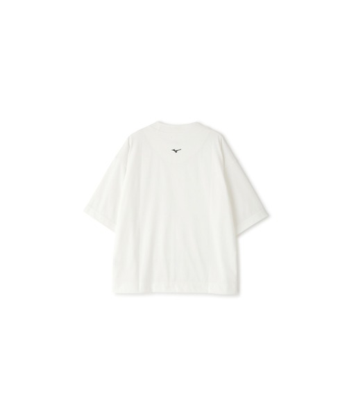 MARGARET HOWELL（マーガレットハウエル）の「COTTON POLYESTER JERSEY TOP（Tシャツ/カットソー・レディース・ホワイト/グリーン/ブラック・2）」の7枚目の写真