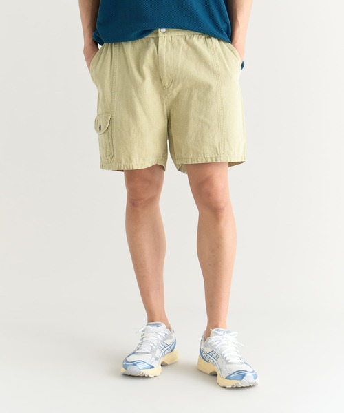 NANGA(ナンガ)の「BUSH SHORTS(その他パンツ・メンズ・イエロー/ブラック/ブルー/セージグリーン・M/XL/L/S)」の9枚目の写真