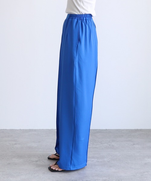 reca（レカ）の「センタープレスステッチパンツ（その他パンツ・レディース・グリーン/ブラック/ブルー・M）」の11枚目の写真