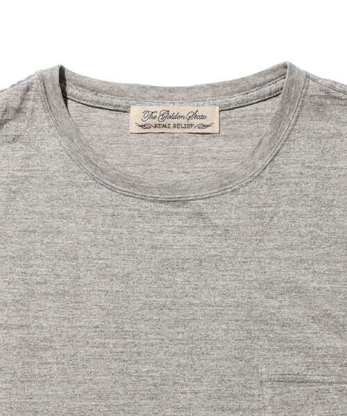 Chaos 【REMI RELIEF】別注ショートＴシャツ グレー Chaos カオス REMI RELIEF レミレリーフ 別注 ショートTシャツ