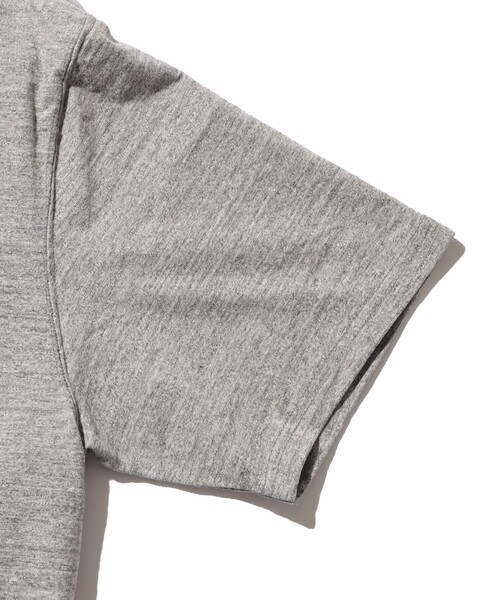 REMI RELIEF（レミレリーフ）の「【別注】REMI RELIEF / Pocket T-shirt Heather Grey（Tシャツ/カットソー・メンズ・グレー・SMALL/MEDIUM/LARGE/X-LARGE）」の10枚目の写真