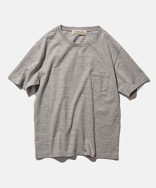 REMI RELIEF（レミレリーフ）の「【別注】REMI RELIEF / Pocket T-shirt Heather Grey（Tシャツ/カットソー・メンズ・グレー・SMALL/MEDIUM/LARGE/X-LARGE）」の14枚目の写真