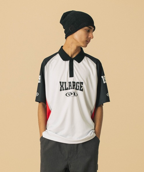 シャツ XLARGE FOOTBALL SHIRT FOOTBALL SHIRT（Tシャツ/カットソー）｜XLARGE（エクストラ