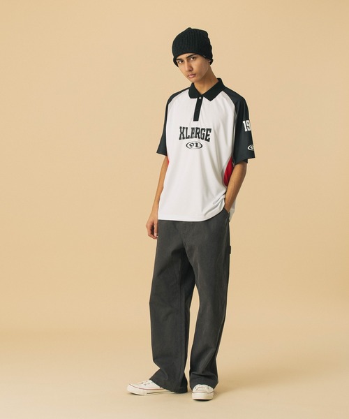 シャツ XLARGE FOOTBALL SHIRT XLarge Football Shirt in Black | FallenFront | Afterpay