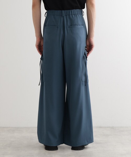 tk.TAKEO KIKUCHI（ティーケータケオキクチ）の「AラインサイドZIPカーゴパンツ（カーゴパンツ・メンズ・ブラック/オフホワイト/チャコールグレー・02/03）」の21枚目の写真