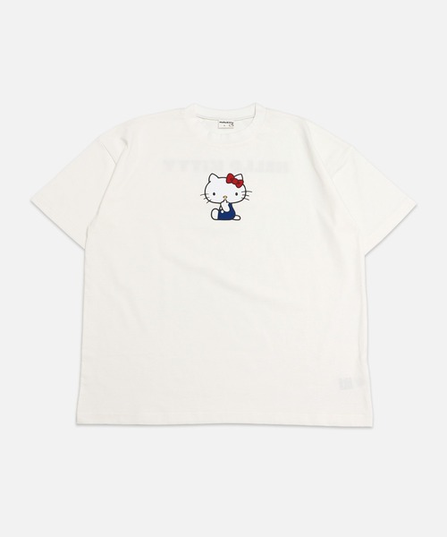sanrio（サンリオ）の「〈サンリオ〉ハローキティ/半袖Tシャツ（Tシャツ/カットソー・レディース・ホワイト/ブラック・S/M/L）」の3枚目の写真