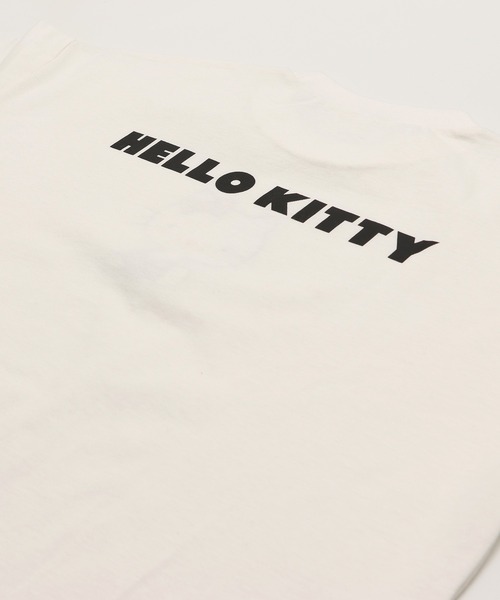 sanrio（サンリオ）の「〈サンリオ〉ハローキティ/半袖Tシャツ（Tシャツ/カットソー・レディース・ホワイト/ブラック・S/M/L）」の8枚目の写真
