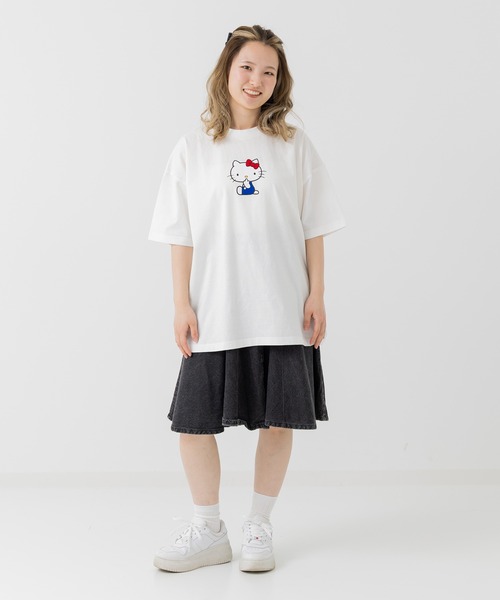 ハローキティ&LEONARD コラボレーションTシャツ 半袖 楽天市場】サンリオ キャラクターズ ハローキティ Tシャツ 半袖