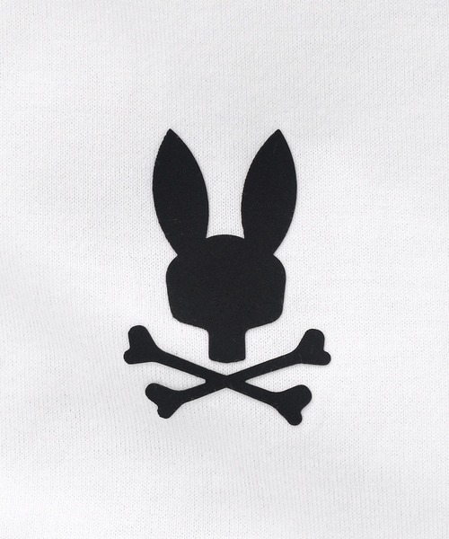 Psycho Bunny(サイコバニー)の「ラバーバックロゴ ラグランスリーブTシャツ(Tシャツ/カットソー・メンズ・ブラック/チェリーレッド/ホワイト・SMALL/MEDIUM/LARGE/X-LARGE)」の10枚目の写真