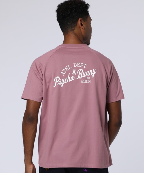 Psycho Bunny(サイコバニー)の「ラバーバックロゴ ラグランスリーブTシャツ(Tシャツ/カットソー・メンズ・ブラック/チェリーレッド/ホワイト・SMALL/MEDIUM/LARGE/X-LARGE)」の17枚目の写真
