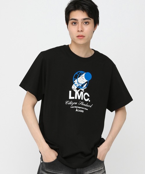 LMCの「【UNISEX】LMC x ALAND/F GLOBE TEE(Tシャツ/カットソー・レディース・ブラック/ホワイト・MEDIUM/X-LARGE/LARGE)」の2枚目の写真