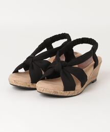 BARNSsohostreet | NEW YORK STARS BOBSON ニューヨーク スターズ ボブソン 甲ねじり バックバンド ウェッジ サンダル(サンダル)