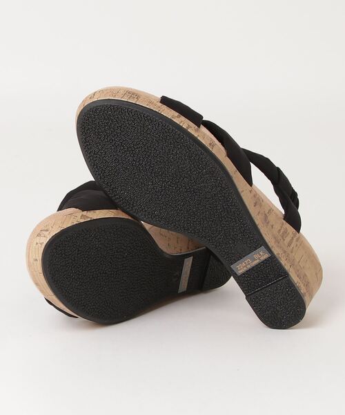 BARNSsohostreet（バーンズソーホーストリート）の「NEW YORK STARS BOBSON ニューヨーク スターズ ボブソン 甲ねじり バックバンド ウェッジ サンダル（サンダル・レディース・ブラック/ブルー/ピンク・S/M/L/LL）」の5枚目の写真