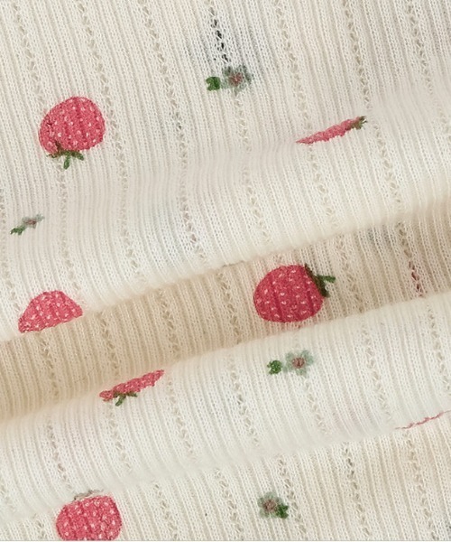 カーディガン A'GEM/9 × .kom 「NIIER NOR/ニーアノア」STRAWBERRY CARDIGANS/ストロベリー カーディガン レ A'GEM/9 × .kom 『NIIER NOR/ニーアノア』STRAWBERRY CARDIGANS