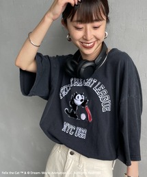 JEANS FACTORY Clothes | [JEANS FACTORY CLOTHES/ジーンズファクトリークローズ] FILEX A ダメージキャラクターTシャツ(Tシャツ/カットソー)