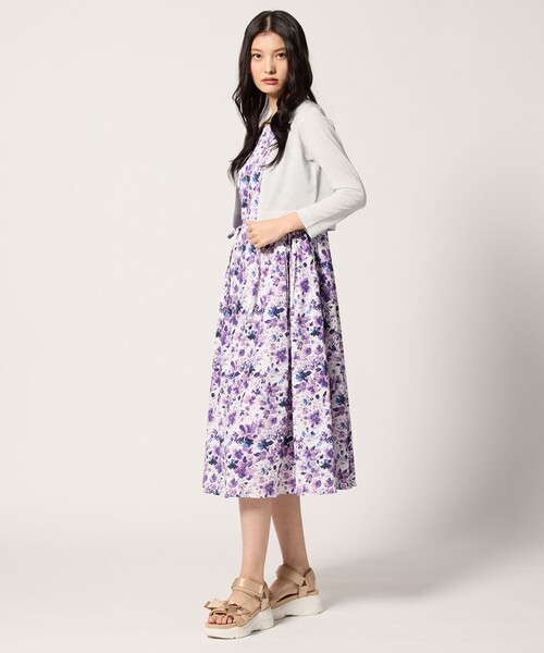 TOCCA(トッカ)の「AIRLY WINGS BOLERO ボレロ(カーディガン/ボレロ・レディース・シルバー系/ピンク系5/アイボリー系/ブラック系5・SMALL/MEDIUM)」の11枚目の写真