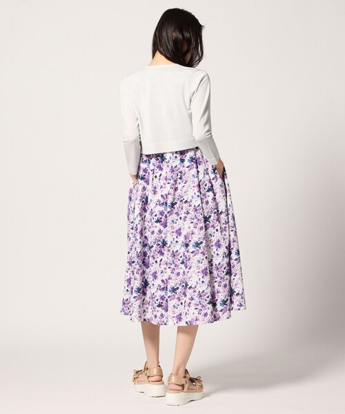 TOCCA(トッカ)の「AIRLY WINGS BOLERO ボレロ(カーディガン/ボレロ・レディース・シルバー系/ピンク系5/アイボリー系/ブラック系5・SMALL/MEDIUM)」の13枚目の写真