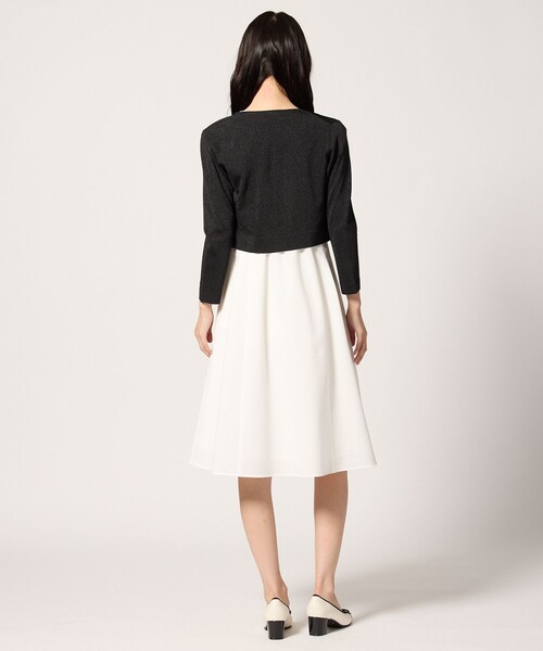 TOCCA(トッカ)の「AIRLY WINGS BOLERO ボレロ(カーディガン/ボレロ・レディース・シルバー系/ピンク系5/アイボリー系/ブラック系5・SMALL/MEDIUM)」の16枚目の写真