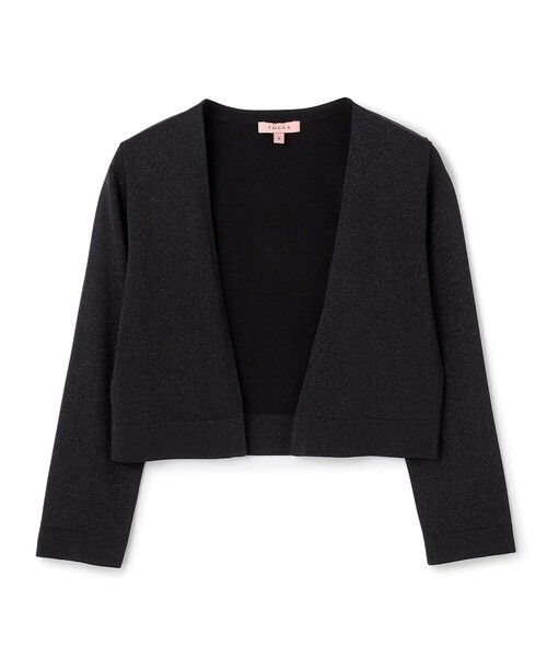 TOCCA(トッカ)の「AIRLY WINGS BOLERO ボレロ(カーディガン/ボレロ・レディース・シルバー系/ピンク系5/アイボリー系/ブラック系5・SMALL/MEDIUM)」の19枚目の写真
