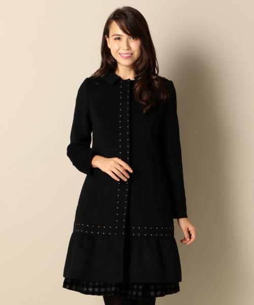 TOCCA（トッカ）の「RUBAN STUDS コート（ステンカラーコート）」 - WEAR 