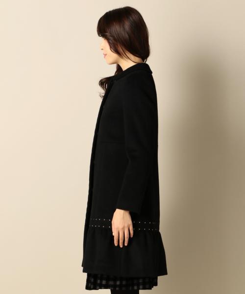TOCCA（トッカ）の「RUBAN STUDS コート（ステンカラーコート）」 - WEAR 