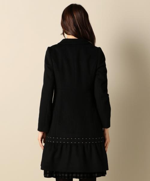 TOCCA（トッカ）の「RUBAN STUDS コート（ステンカラーコート）」 - WEAR