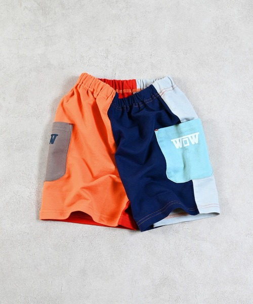 LSP WOW（エルエスピーワオ）の「【LSP WOW!】両面ミニ裏毛ハーフパンツ（その他パンツ・キッズ・カーキ/ブラック/ライトブルー/ブルー/ライトグレー/レッド/グレー系1/パープル/ブルー系1/オレンジ系1・80/90/100/110/120/130）」の10枚目の写真