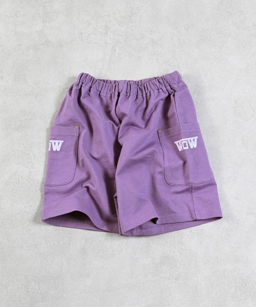 LSP WOW（エルエスピーワオ）の「【LSP WOW!】両面ミニ裏毛ハーフパンツ（その他パンツ・キッズ・カーキ/ブラック/ライトブルー/ブルー/ライトグレー/レッド/グレー系1/パープル/ブルー系1/オレンジ系1・80/90/100/110/120/130）」の8枚目の写真