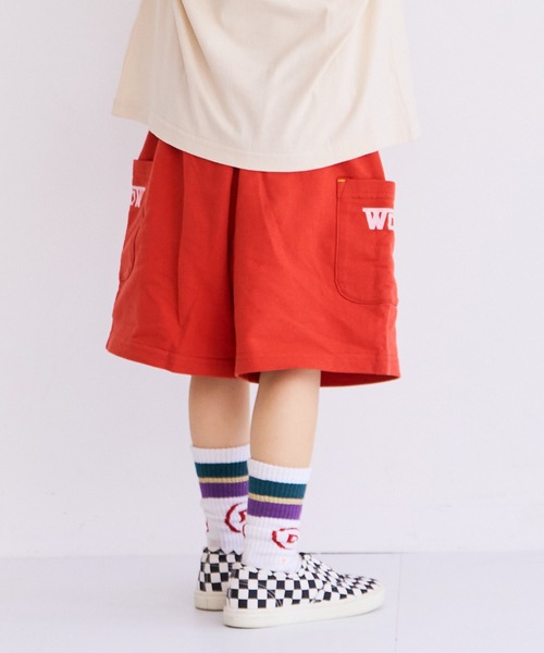 LSP WOW（エルエスピーワオ）の「【LSP WOW!】両面ミニ裏毛ハーフパンツ（その他パンツ・キッズ・カーキ/ブラック/ライトブルー/ブルー/ライトグレー/レッド/グレー系1/パープル/ブルー系1/オレンジ系1・80/90/100/110/120/130）」の9枚目の写真
