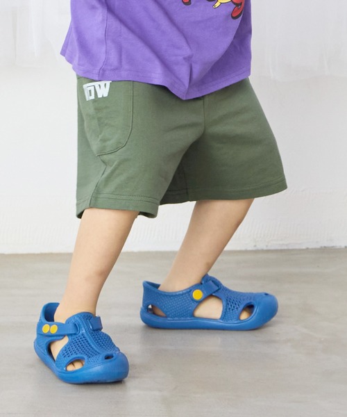 LSP WOW（エルエスピーワオ）の「【LSP WOW!】両面ミニ裏毛ハーフパンツ（その他パンツ・キッズ・カーキ/ブラック/ライトブルー/ブルー/ライトグレー/レッド/グレー系1/パープル/ブルー系1/オレンジ系1・80/90/100/110/120/130）」の5枚目の写真